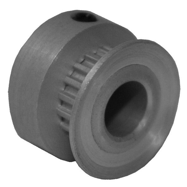 18MP012-6CA3, Timing Pulley, Aluminum, Clear Anodized